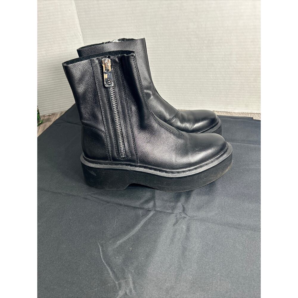 Zara Platform Ankle Boots Size 37 EU Size 7